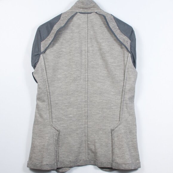 Baldessarini Men's Sport Coat Gray Plaid Check Cotton - Picture 6 of 7